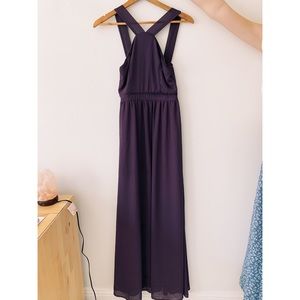 Lulu’s purple maxi dress